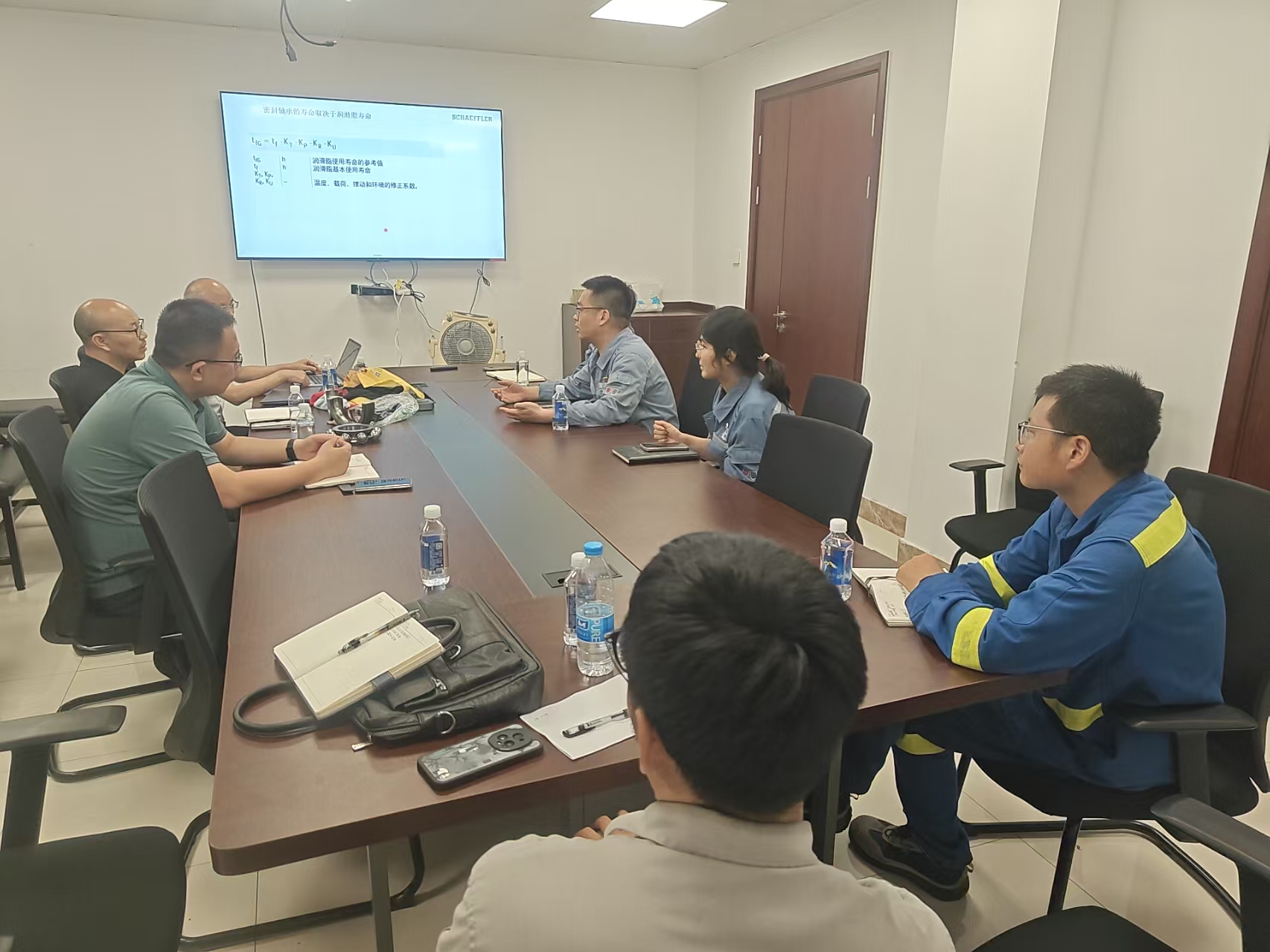 镇海炼化电气中心轴承技术交流会